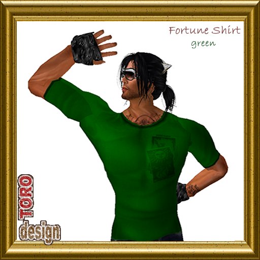 GREEN SHirt FORTUNE