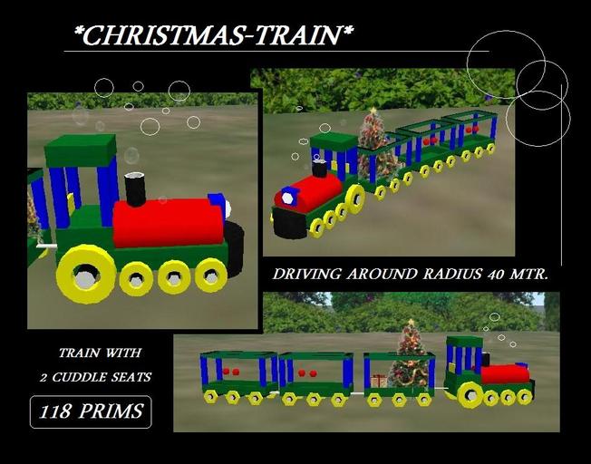 *CHRISTMAS-TRAIN*   boxed.