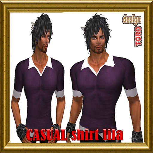 CASUAL shirt LILA