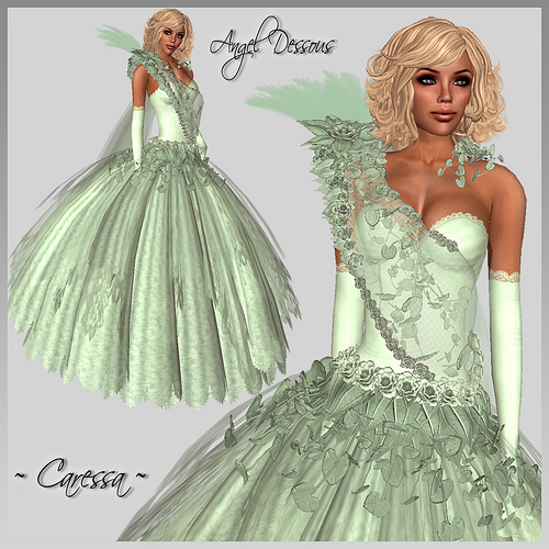 Caressa, mint by Angel Dessous