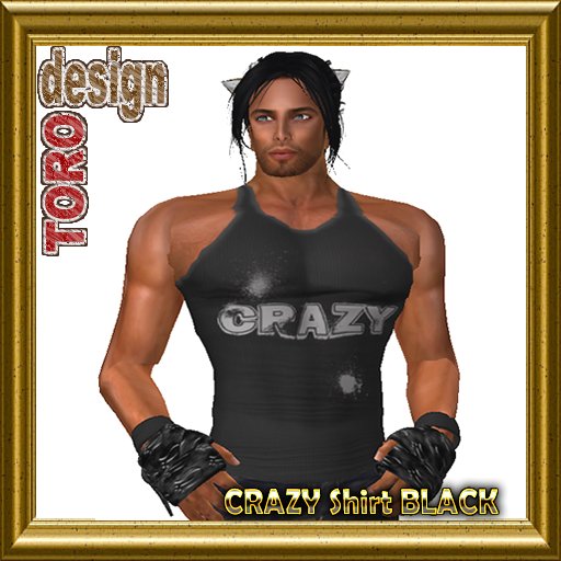 Crazy shirt BLACK
