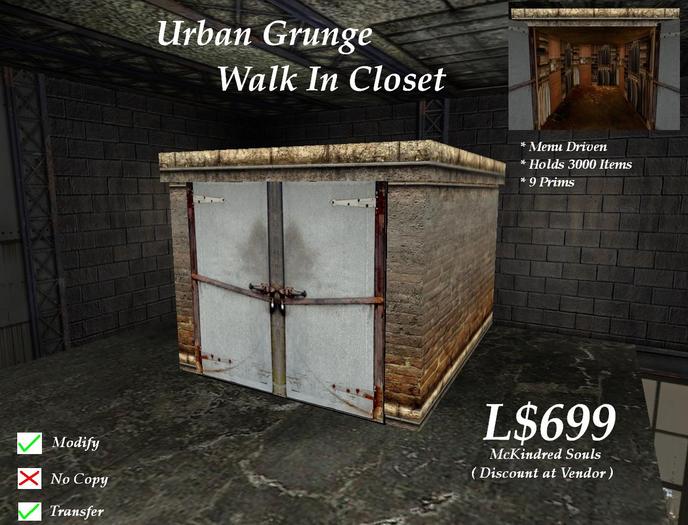 Urban Grunge WalkIn/ Boxed