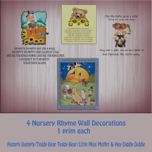 ABC Nursery Rhyme Decor