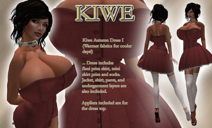 Kiwe Autumn Dress I for Prim B's