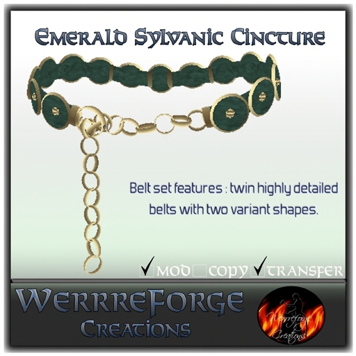 Emerald Sylvanic Cincture (Boxed)
