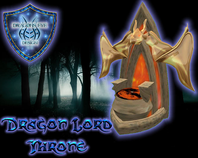 Dragon Lord Throne (Orange / Gold)