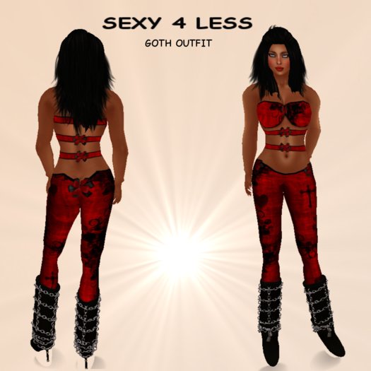 S4L GOTH OUTFIT