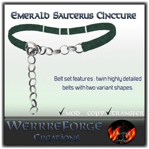 Emerald Sauterus Cincture (Boxed)