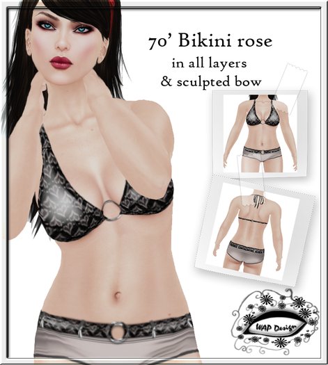 [WAP Design] 70's Bikini rose