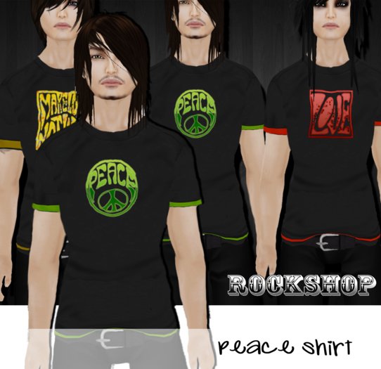 [RockShop] Peace shirt