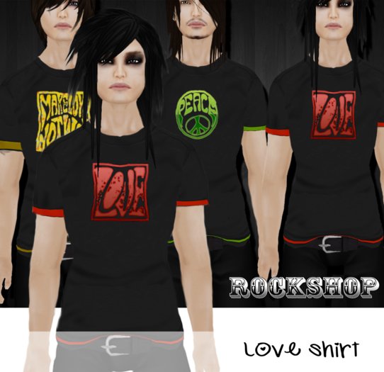 [RockShop] Love shirt