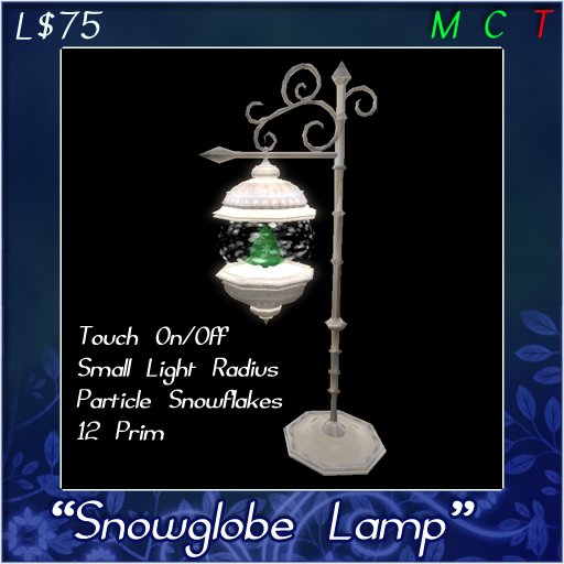 -=E=- Snowglobe Lamp [boxed]