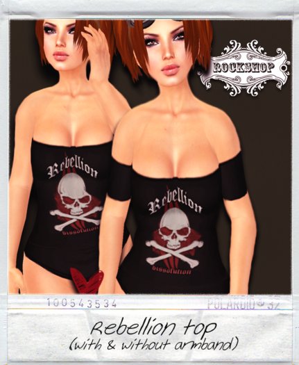 [RockShop] Rebellion top