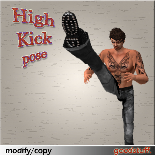 High Kick Pose (boxed)