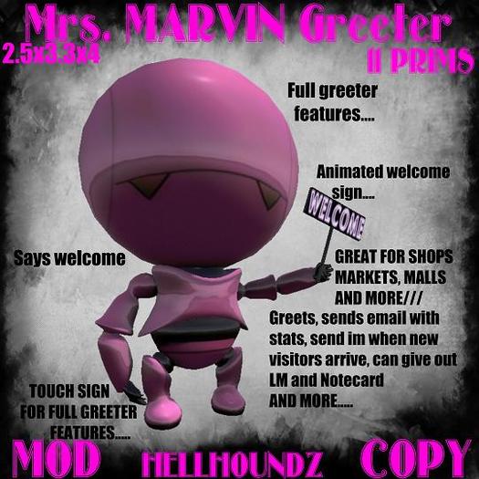 Mrs Marvin Greeter