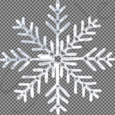 Winter and Holidays alpha texture - Snowflake 2  FULL PERMS