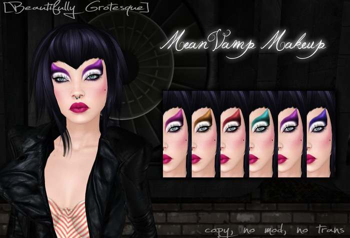 [Beautifully Grotesque] Mean Vamp Makeup