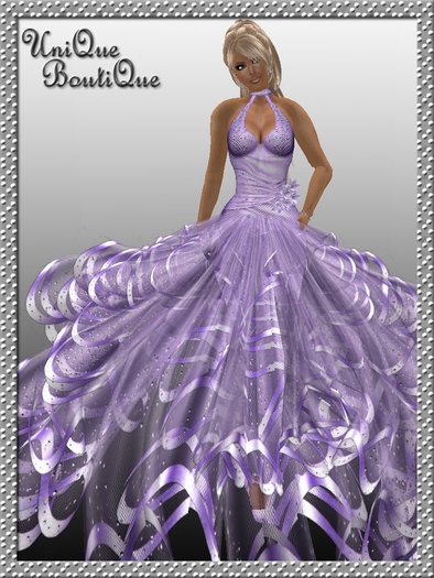 *UniQue* Lucy Cocktail Gown Lilac