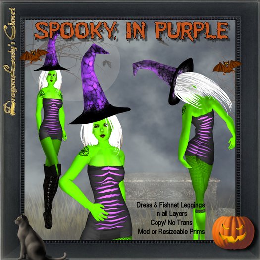 Spooky in Purple