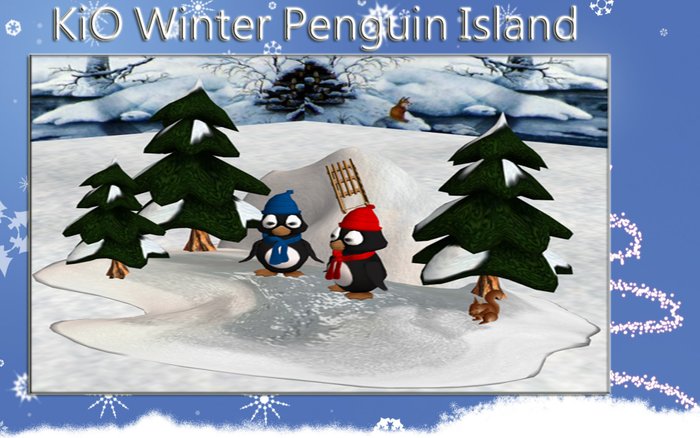 KiO Winter Pinguin Island SALE