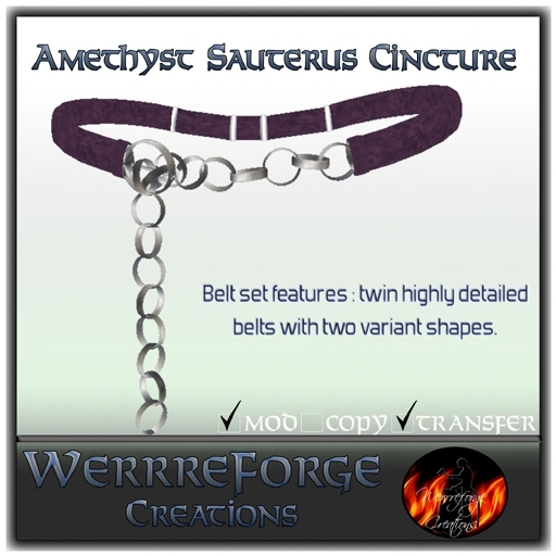 Amethyst Sauterus Cincture (Boxed)