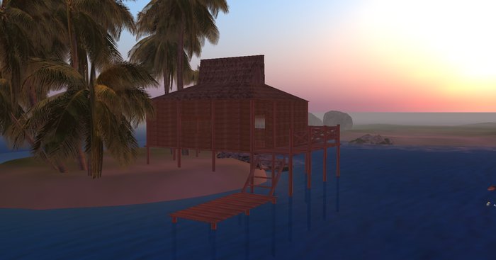 Tahiti Hut Boxed