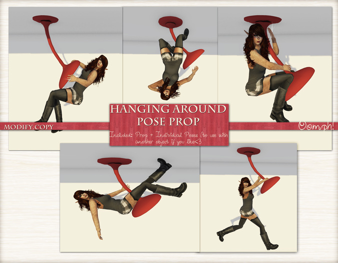 Hanging Around Pose Prop - Oomph! (marketplace)