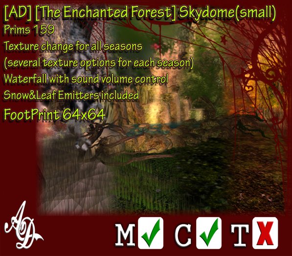 [AD] [The Enchanted Forest] Skydome-Small - texture change