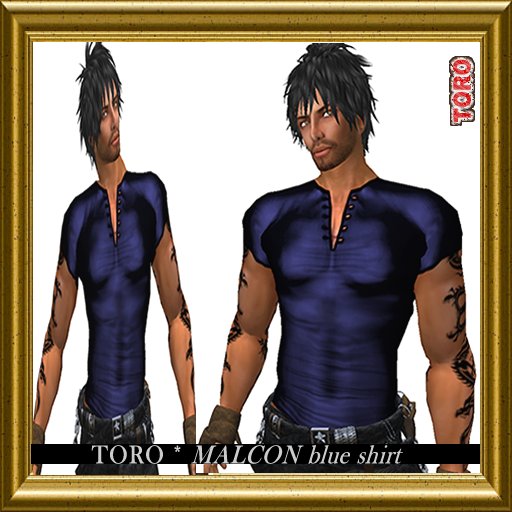 BLUE Shirt Malcon