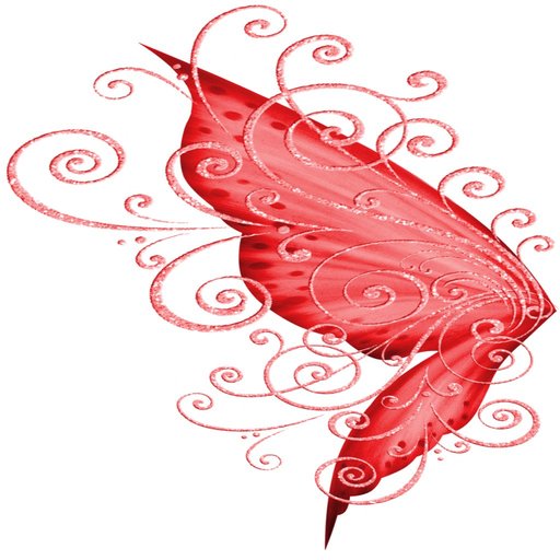 13 Elys wings swirl red B