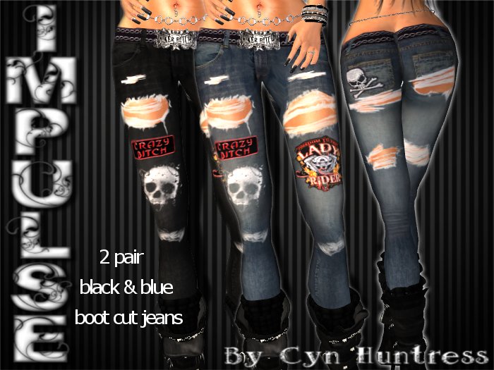 *CYN* LADY RIDER JEANS [BOXED]