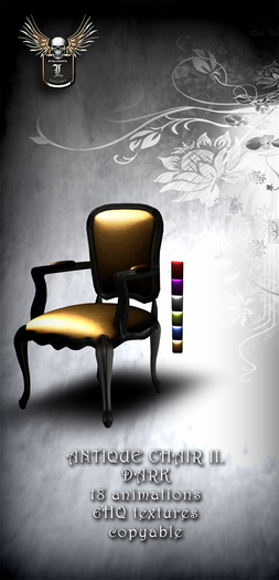 PIXLIGHTS Antique chair II DARK
