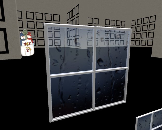 animation  rain on window
