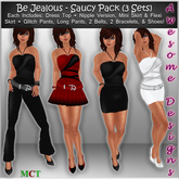 *Awesome Designs Be Jealous Saucy 3 Pack