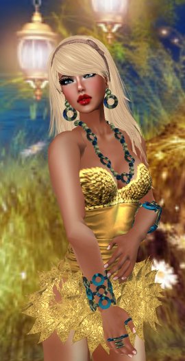 ^^MeL Millvale^^ BlueGreenMoon Earrings (Earrings Only)