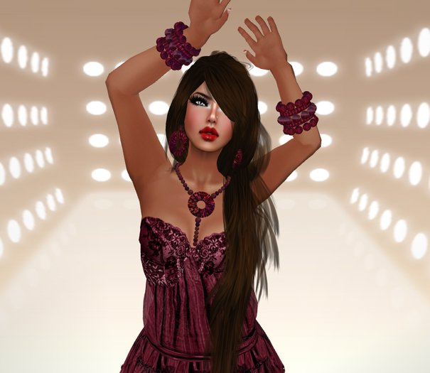 ^^MeL Millvale^^ BurgundyRain Bracelets (Bracelets Only)