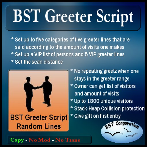 BST Multi Random Line Greeter - gift giver