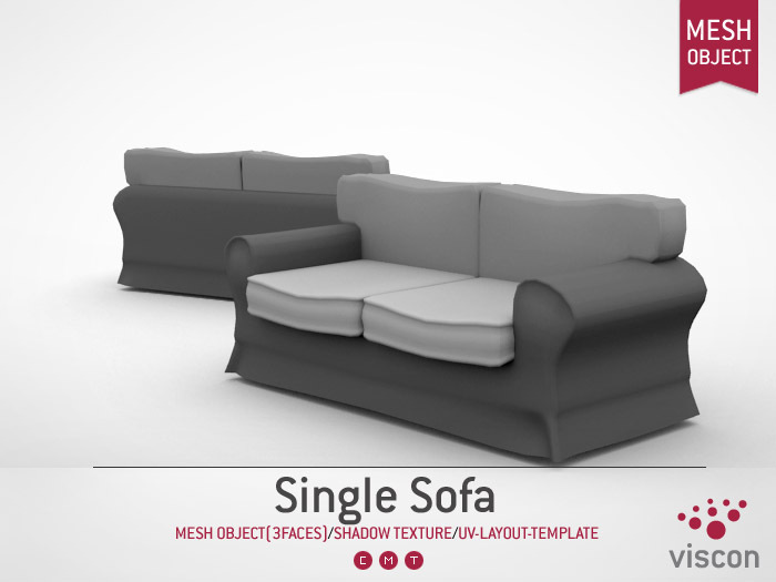 Viscon* Mesh Single Sofa
