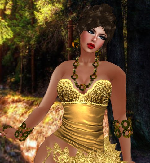 ^^MeL Millvale^^ OliveMoon Necklace (Necklace Only)