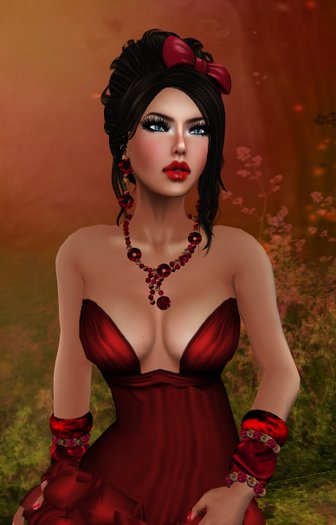 ^^MeL Millvale^^ RedHail Earrings (Earrings Only)