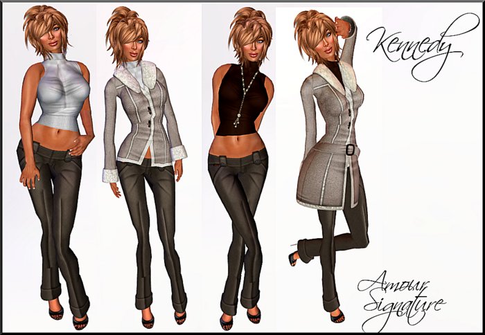 Amour Signature - Kennedy Outfit - Taupe