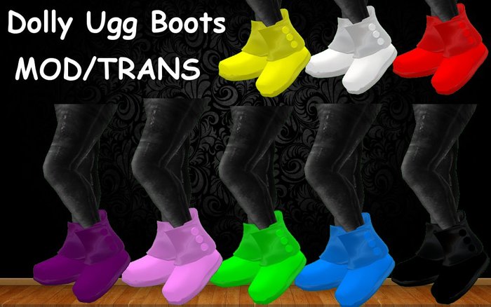 *LilDolly's* Dolly Uggs Red