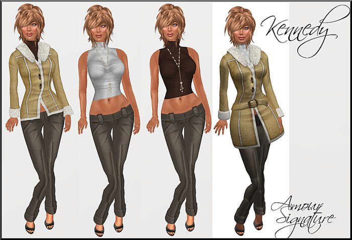 Amour Signature - Kennedy Outfit - Camel