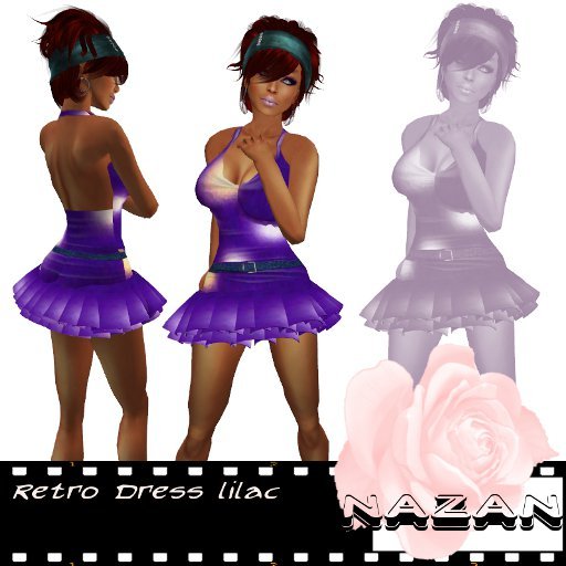 .::NN::. Retro Dress lilac