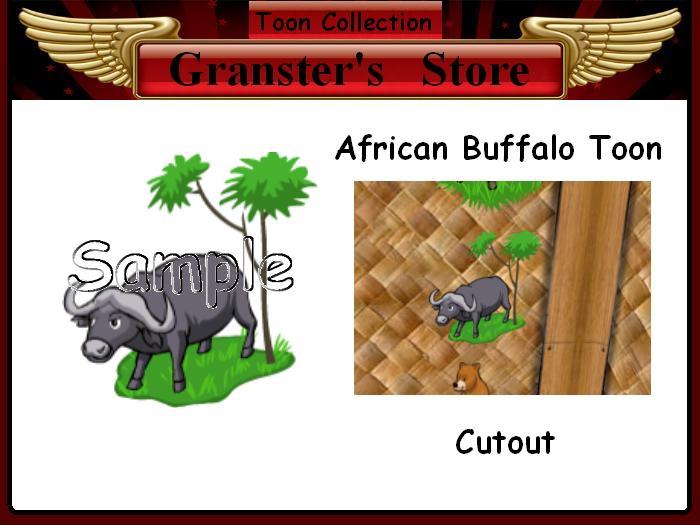 African Buffalo Toon