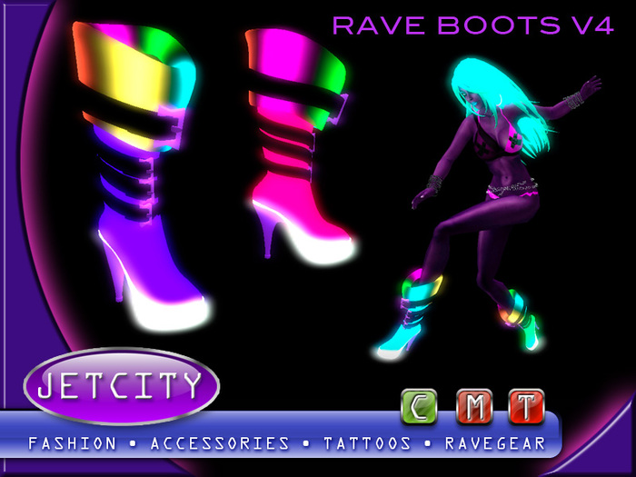 JETCITY - Rave Boots V4