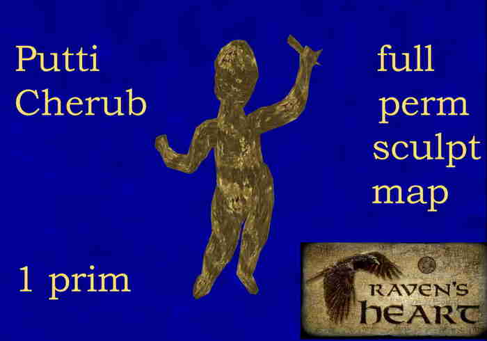 *RH* Putti  cherub max_Protected (sculpt)
