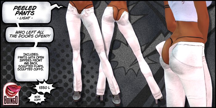 Boingo Peeled Pants-Light