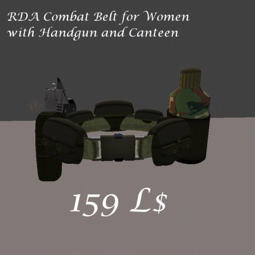 RDA Combat Belt Womens
