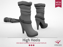 Viscon* Mesh High Heels